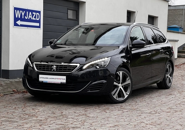 Peugeot 308 cena 61700 przebieg: 99106, rok produkcji 2015 z Chojnice małe 436